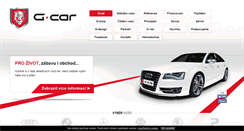 Desktop Screenshot of g-car.cz